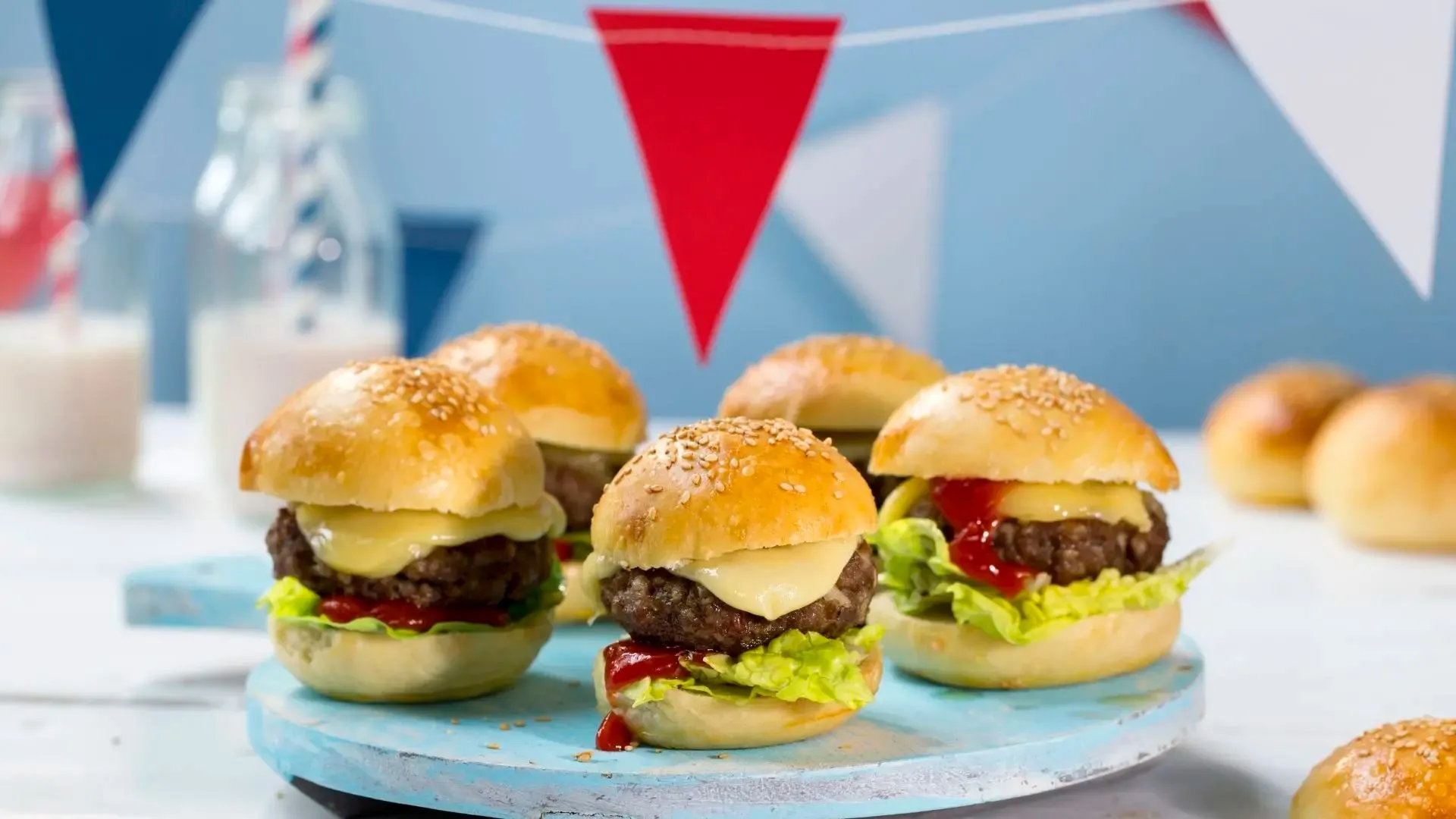 Oppskrift hamburgerbrød