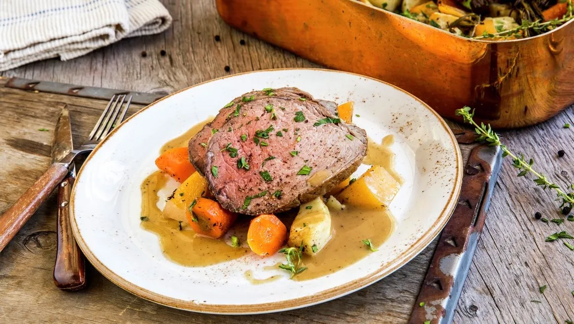 Rundstek okse oppskrift