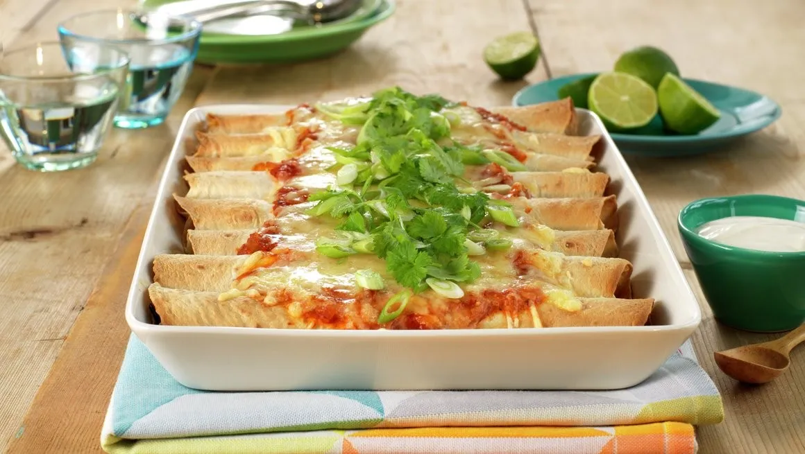 Enchiladas kylling