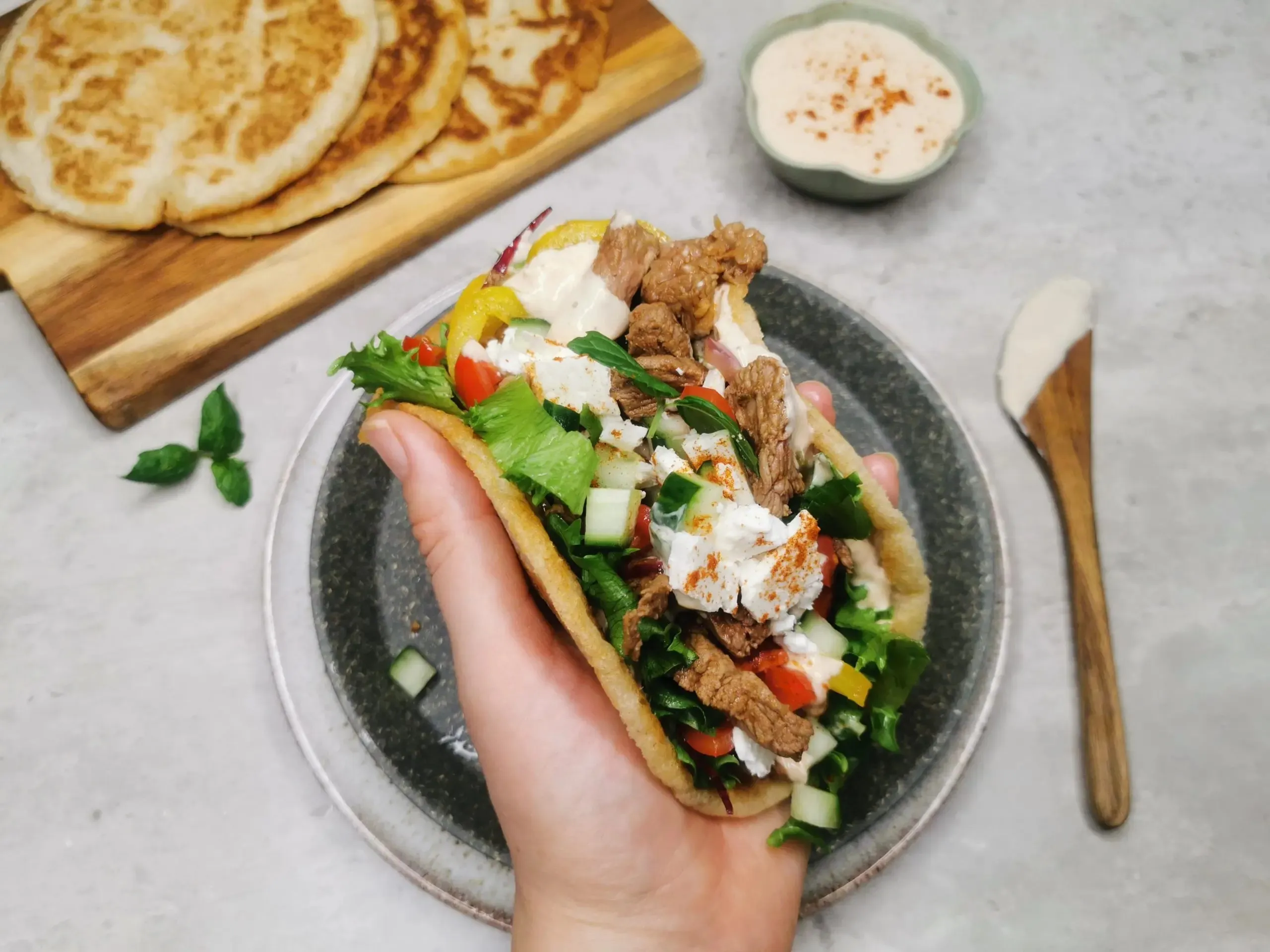 Kebab lefse oppskrift