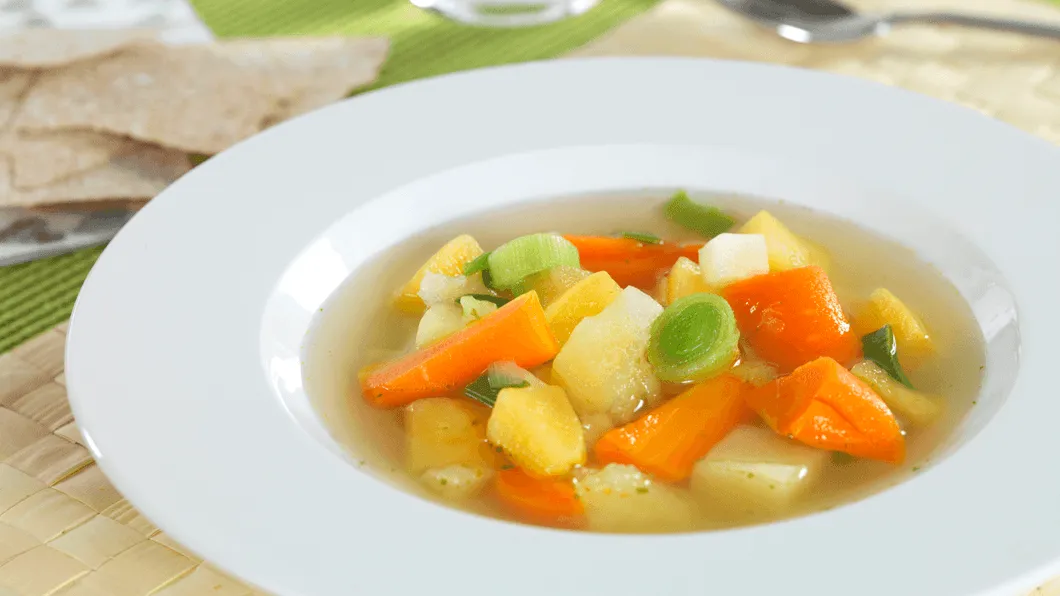 Grønnsakssuppe oppskrift