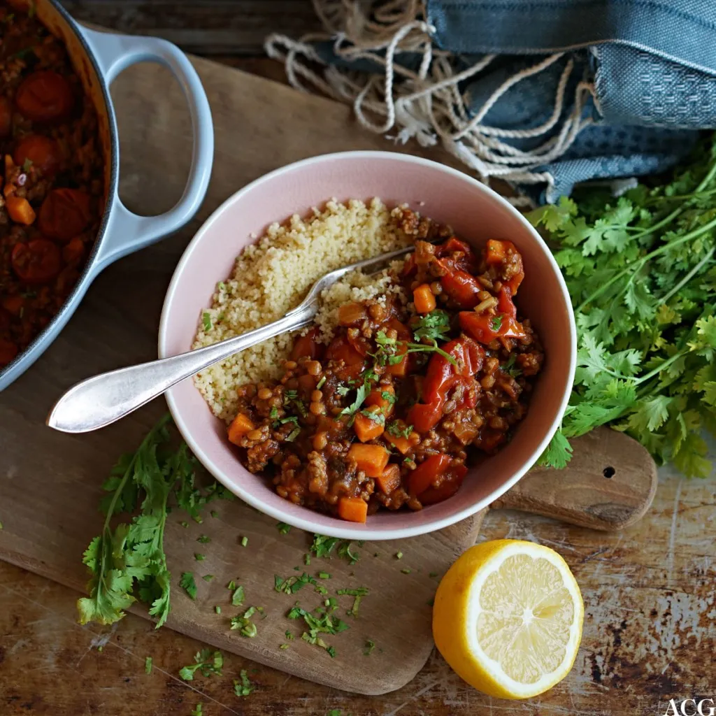 Oppskrift med lammekjøttdeig