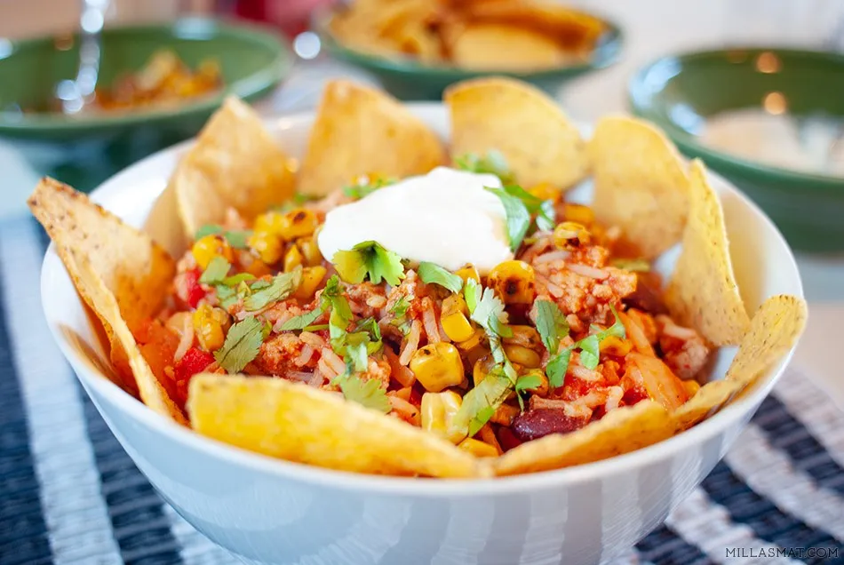 Gryte meksikansk hjemmelaget gryteretter oppskrifter oppskrift veganmisjonen gryterett veganer vegetar flere veganske