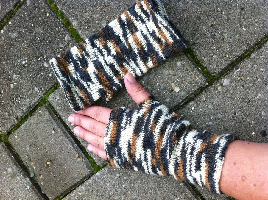 Pulsvarmere med tommel gratis oppskrift