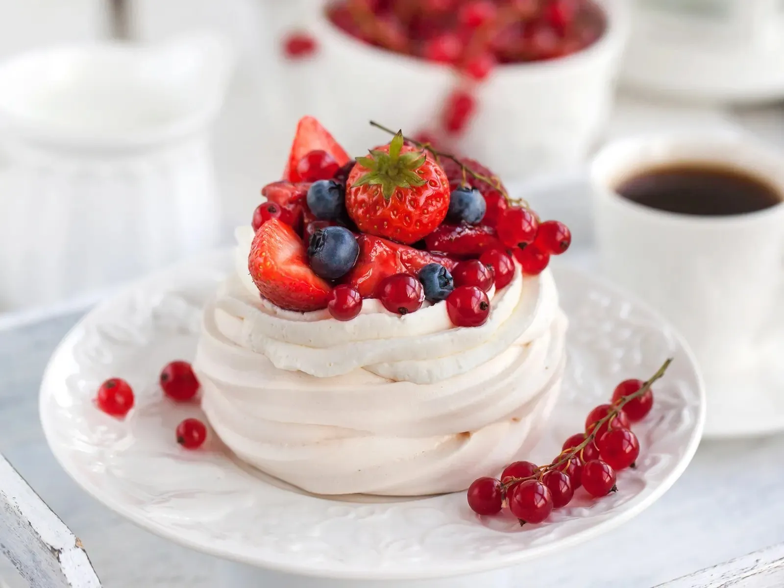 Mini pavlova oppskrift