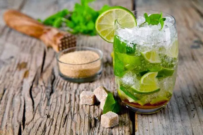 Mojito opskrift mynte nytår opskrifter drikkevarer bedste klassiske