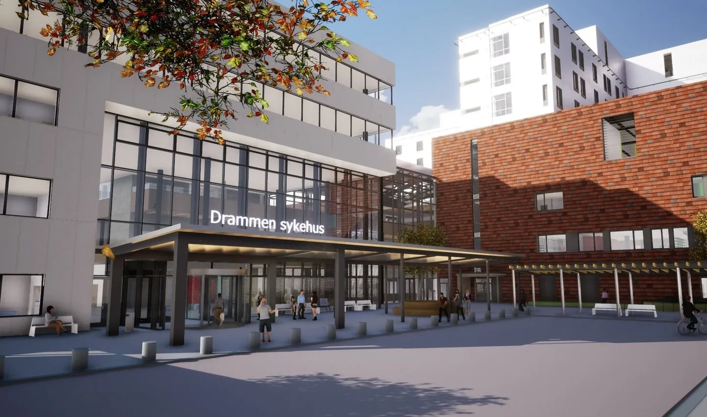 Drammen sykehus føden omvisning