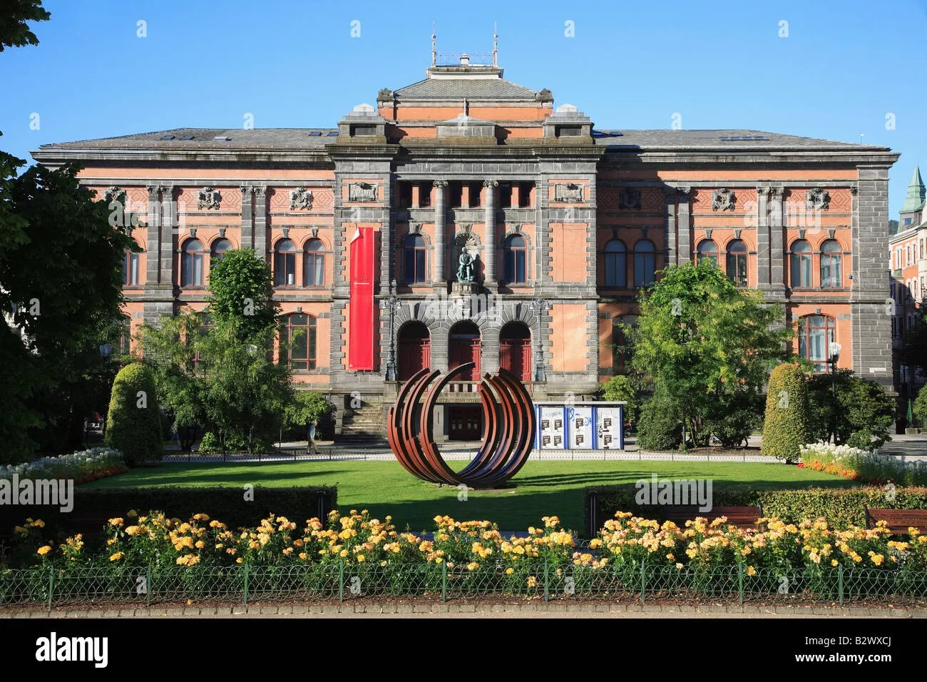 Museum bergen stock norway alamy