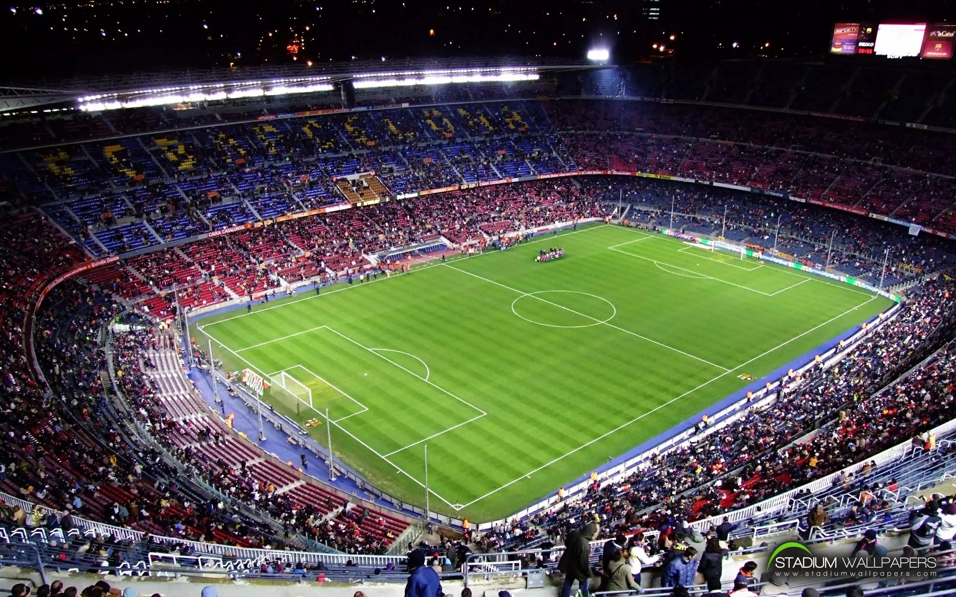 Nou camp barcelona stadium football wallpaper soccer fc field wallpapers tour hd stadiums desktop estadio futbol club full tours wallpapersafari