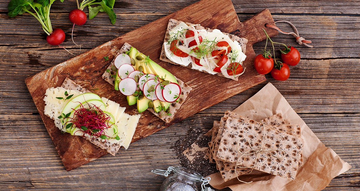 Oppskrift low fodmap knekkebrød