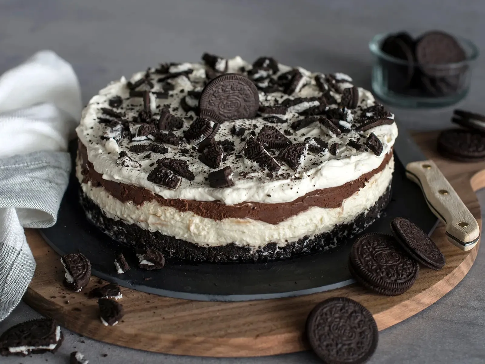 Oreokake oppskrift kake oppskrifter svein brimi