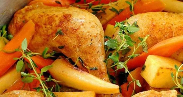 Kylling lår oppskrift