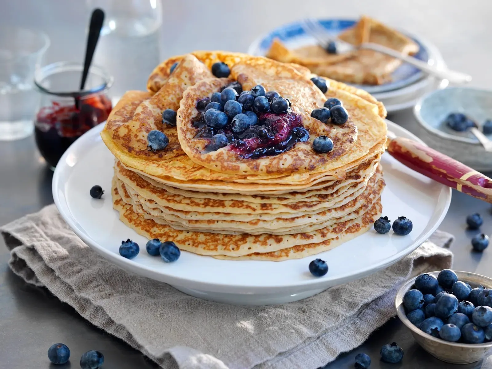 Tynne pannekaker oppskrift