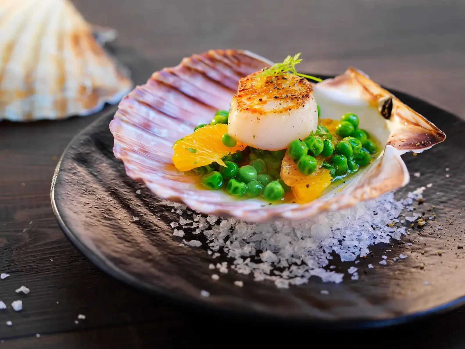 Kamskjell forrett chorizo oppskrifter oppskrift