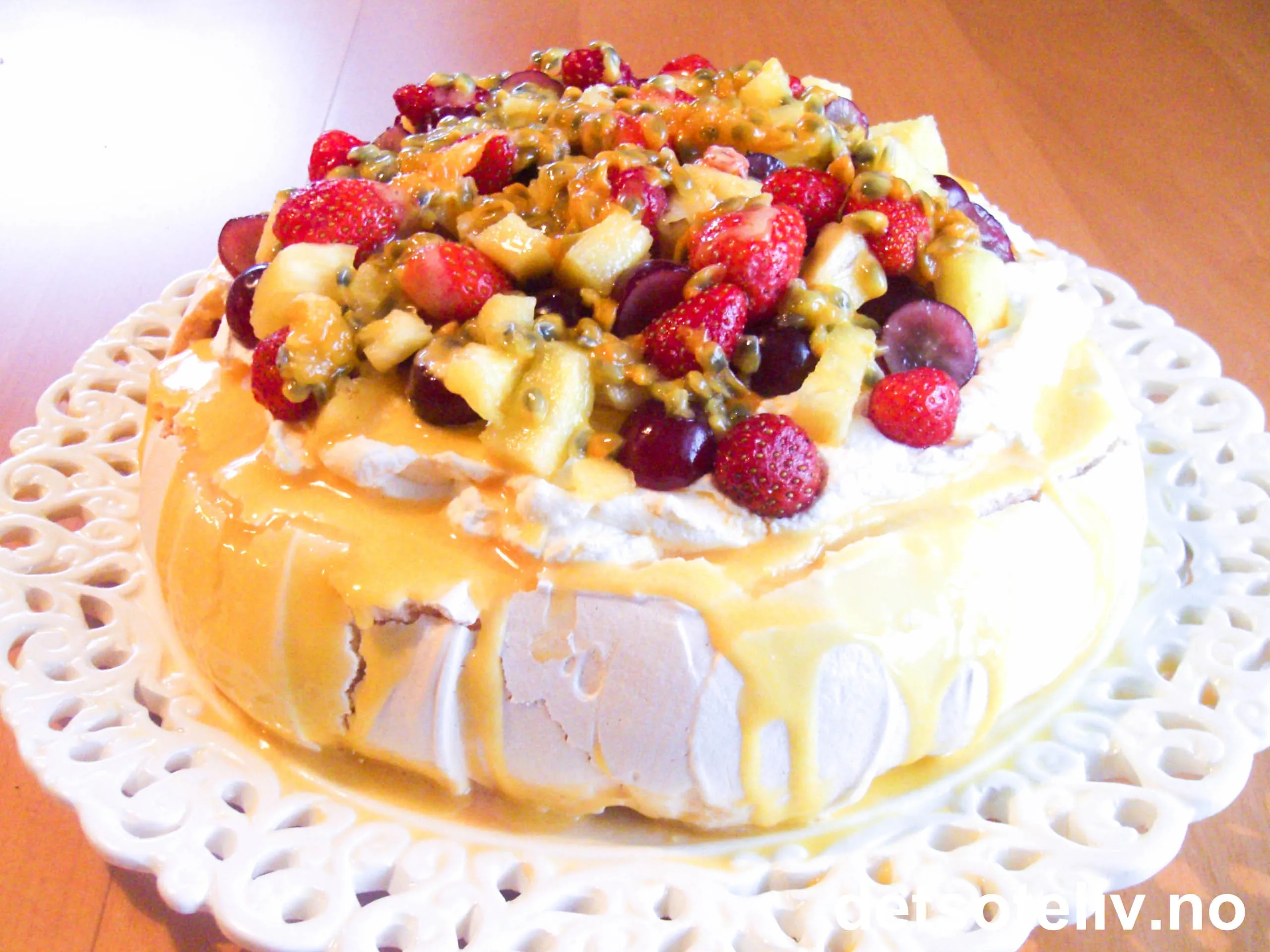 Pavlova sobremesa pav claras cuisineetsentiments