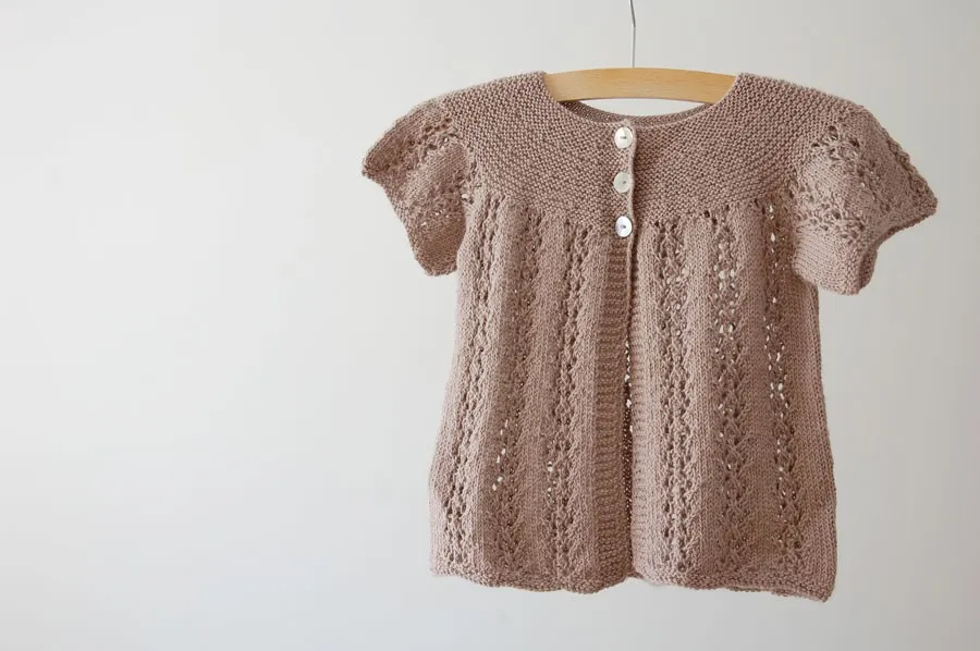 Strikket vest oppskrift