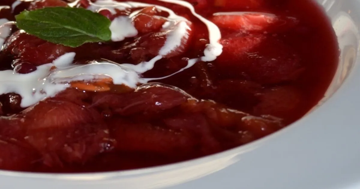 Plommesuppe oppskrift