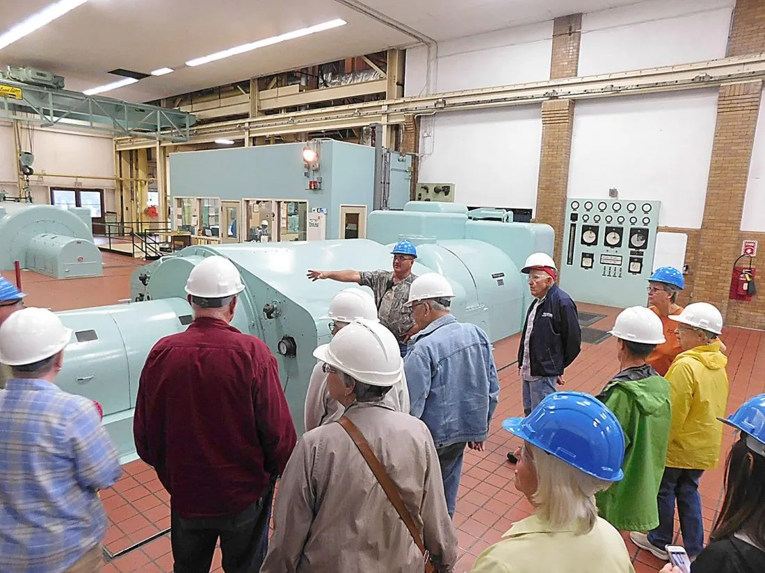 Sima kraftverk omvisning