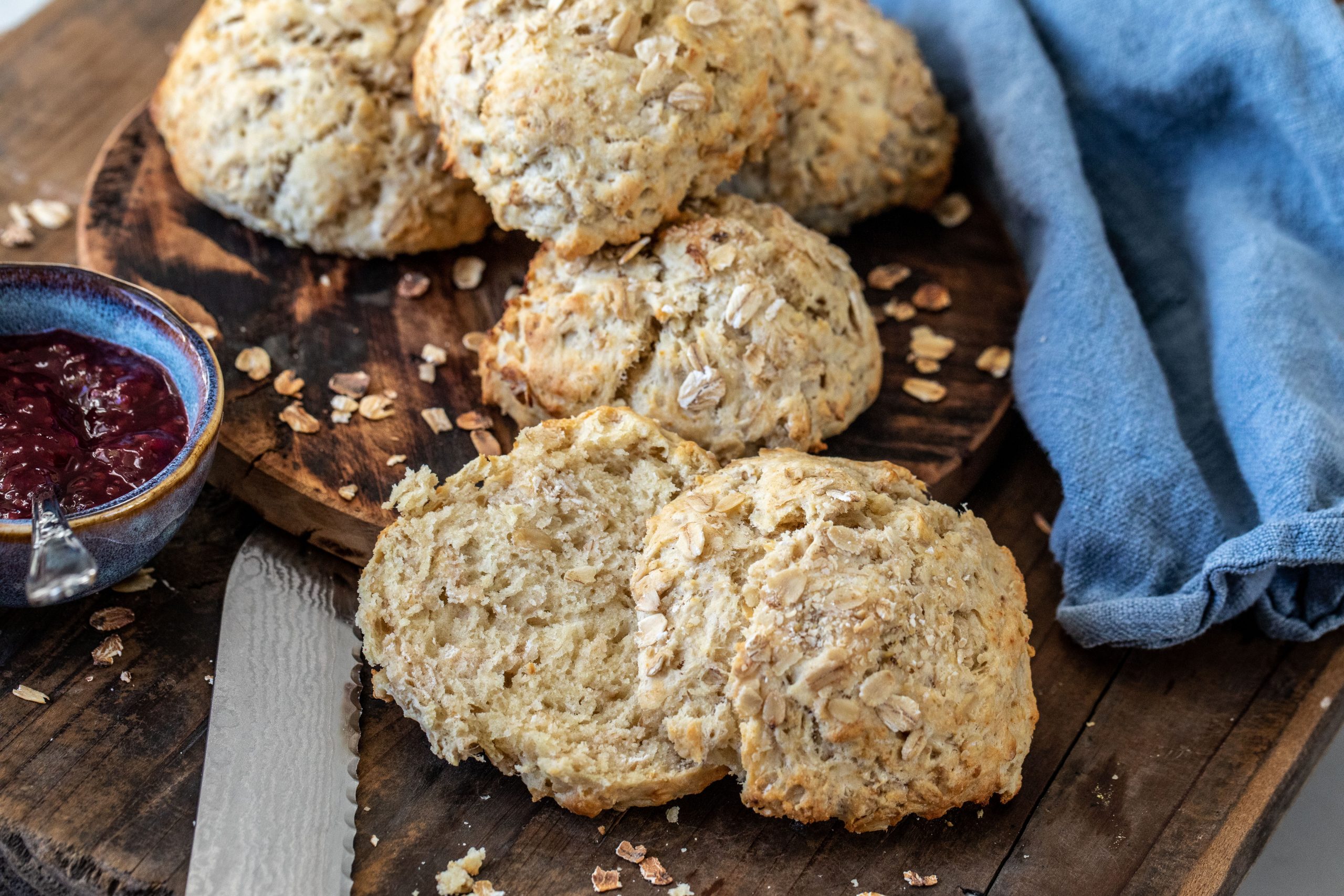 Scones oppskrift havregryn