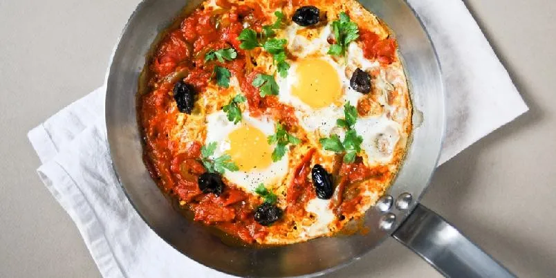 Shakshuka matprat lagret