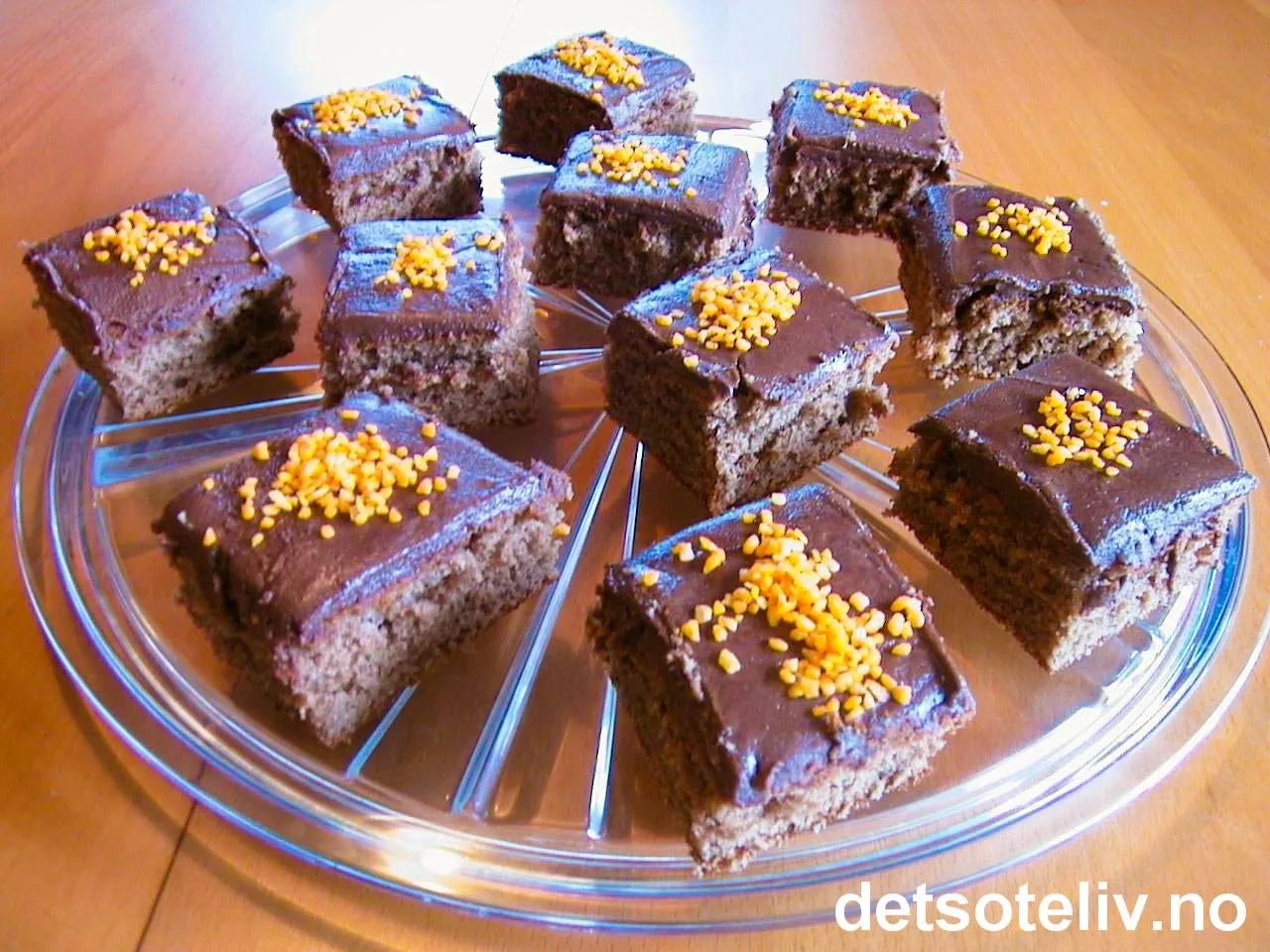 Sjokoladeruter oppskrift