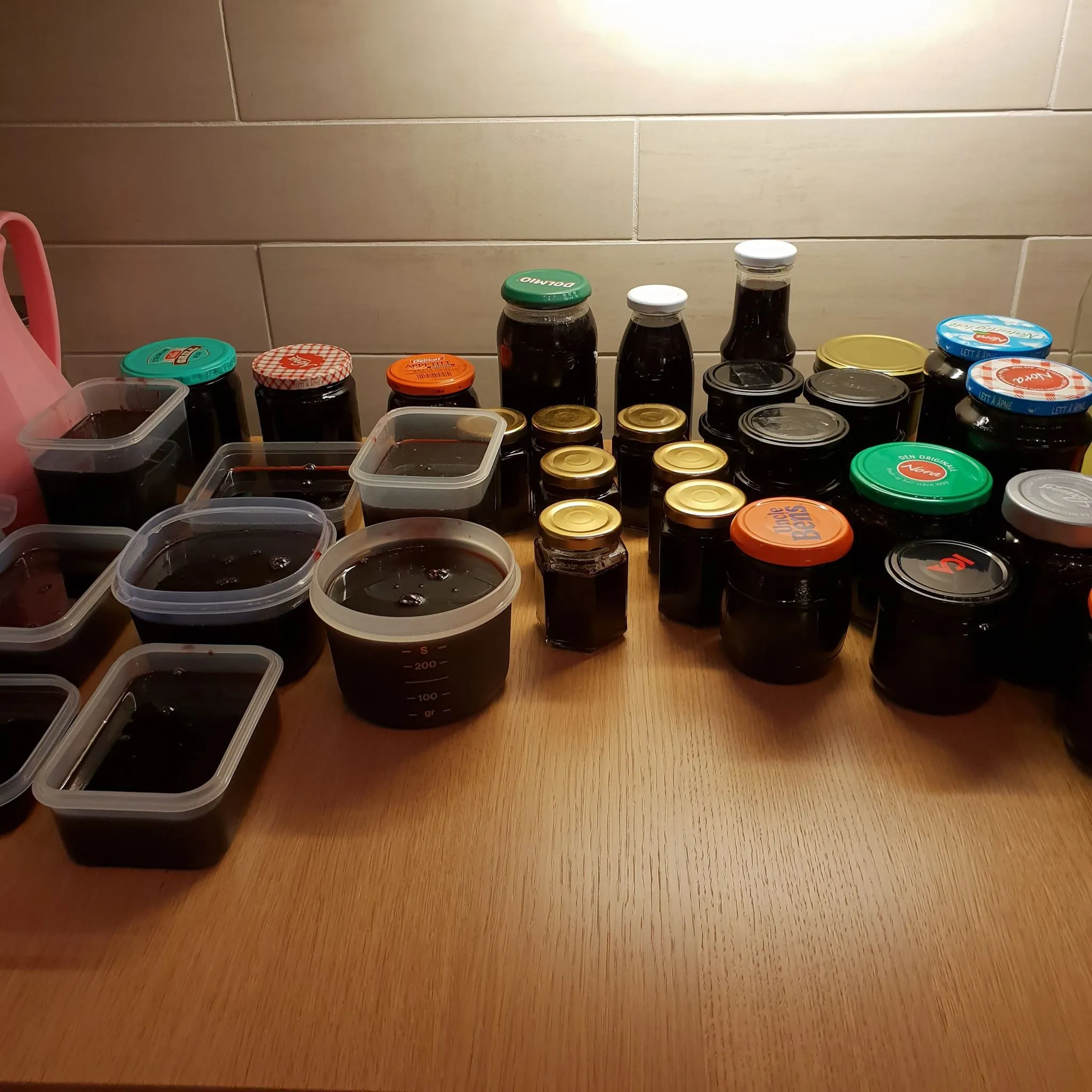 Solbærgele oppskrift