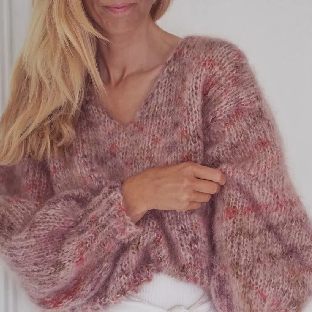 Påfugl garn oppskrift