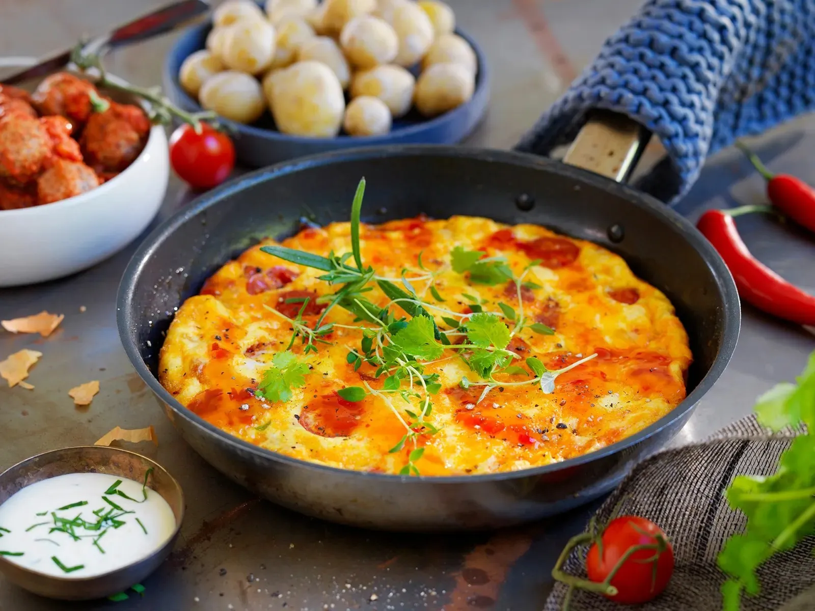 Oppskrift med tortilla