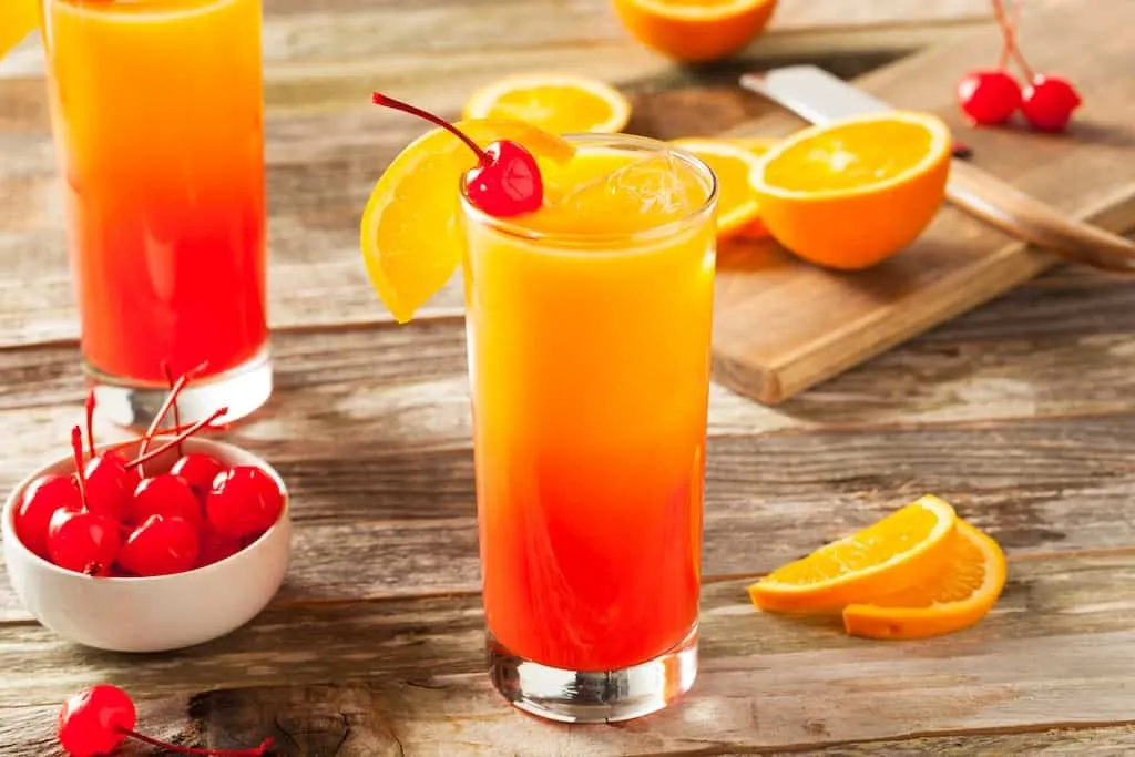 Tequila sunrise oppskrift