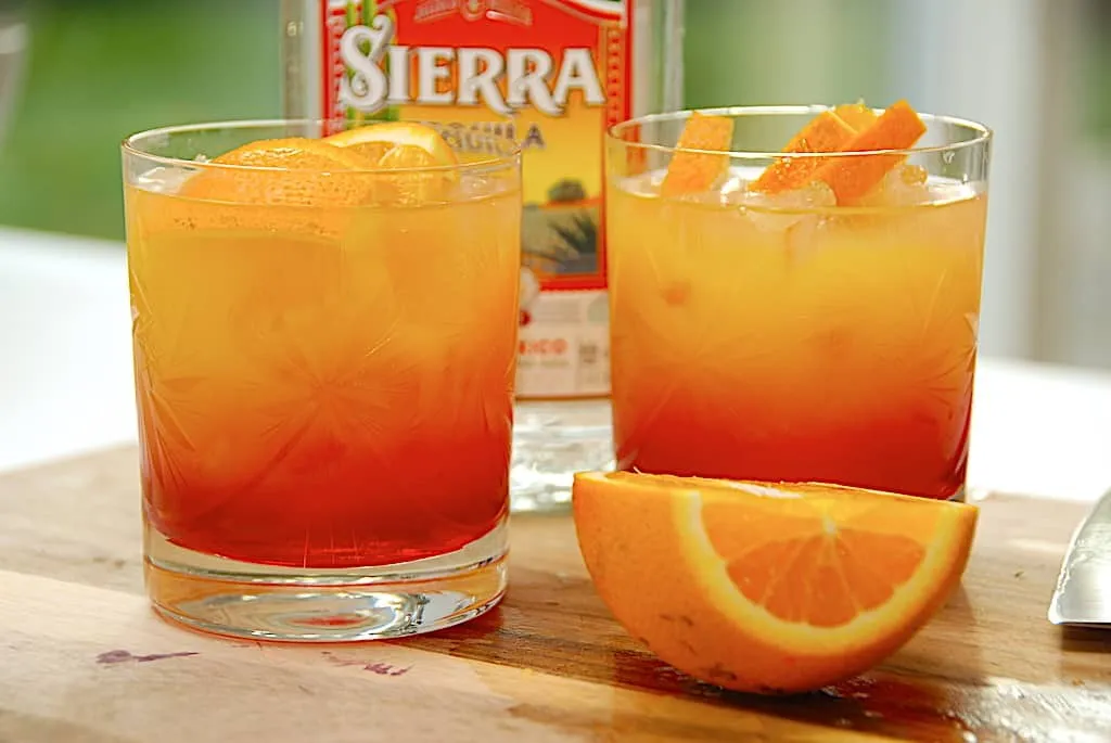 Tequila sunrise oppskrift