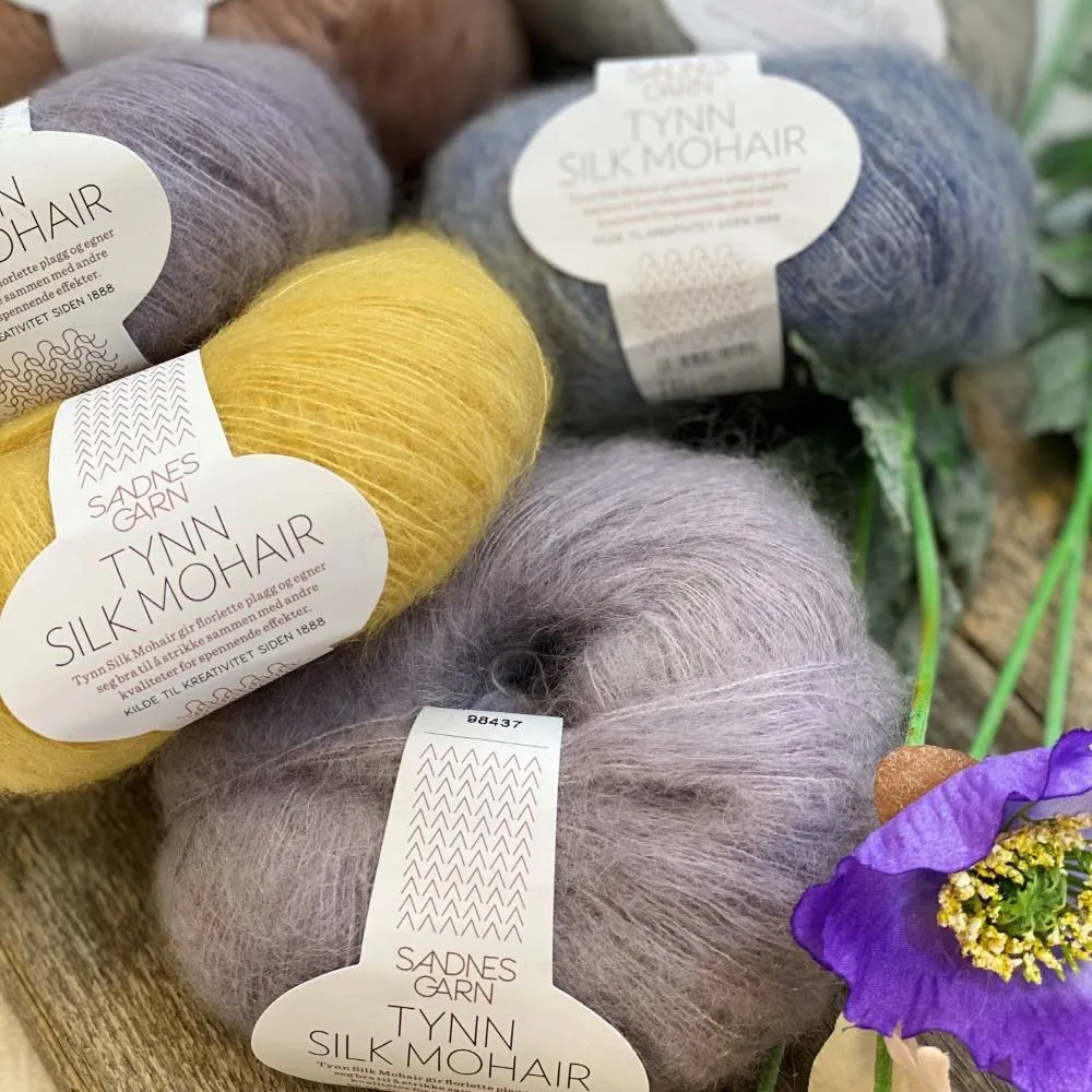Silk mohair oppskrift
