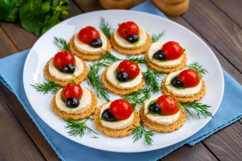 Kanapeer oppskrifter