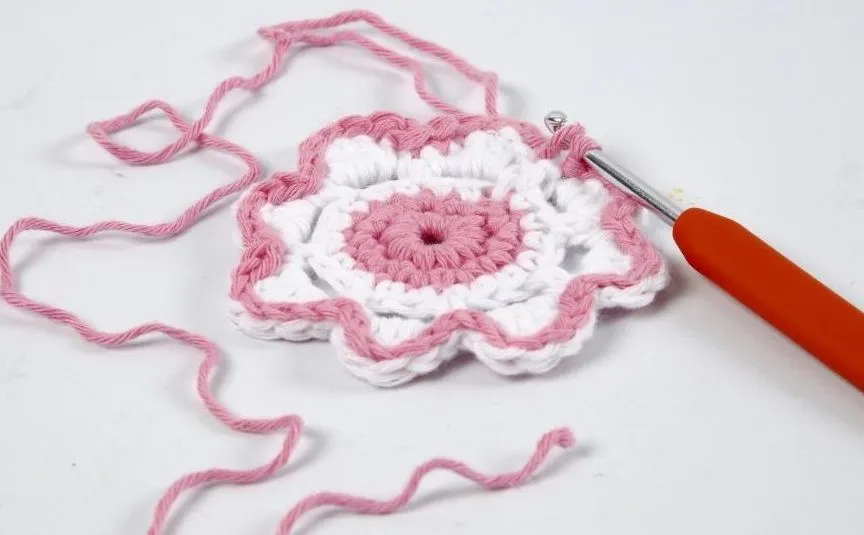 Hekle sjal nybegynner oppskrift