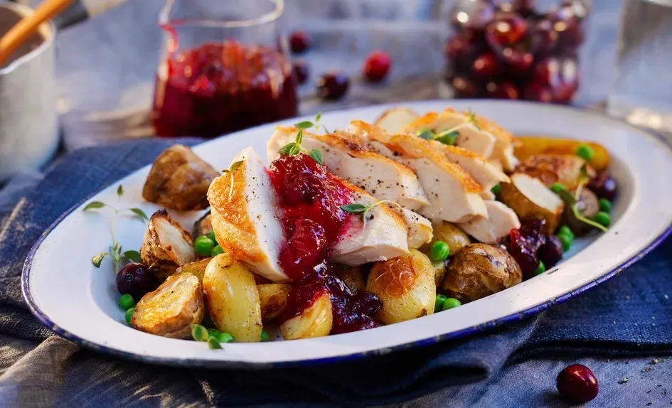 Ovnsbakt timian sitron kyllingbryst kylling tidsforbruk