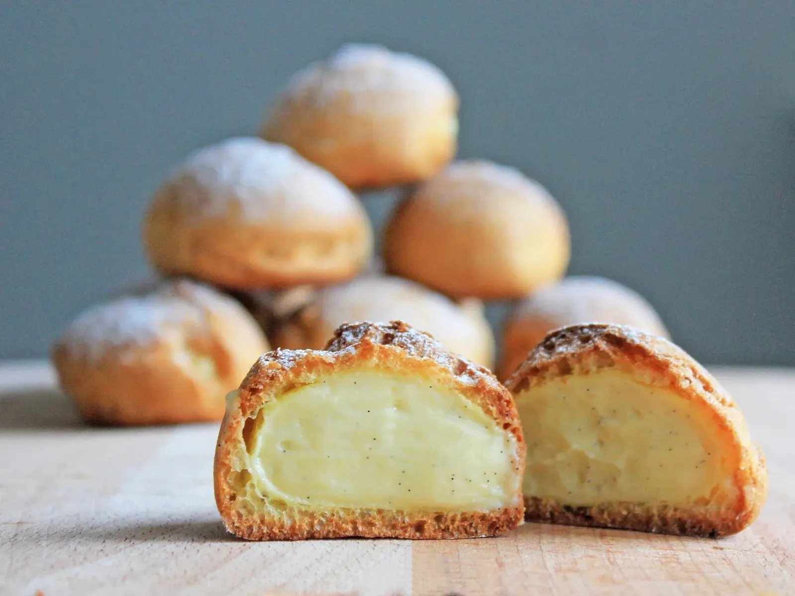 Oppskrifter med vaniljekrem