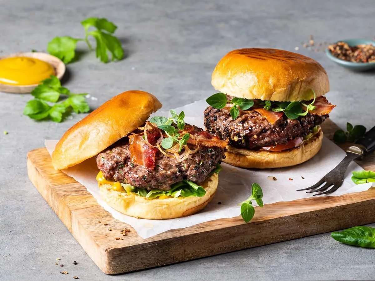 Beste hamburger oppskrift