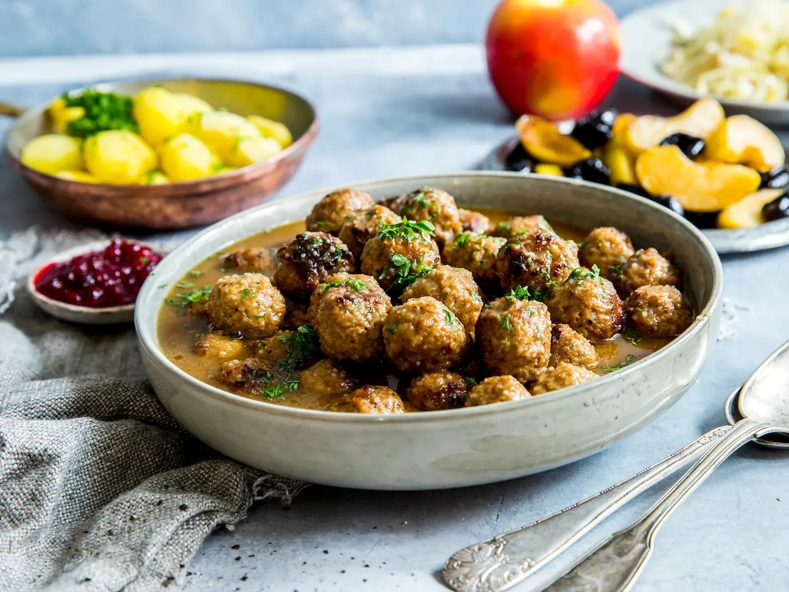 Vegetarboller oppskrift