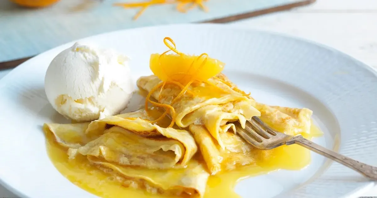 Crepe suzette oppskrift
