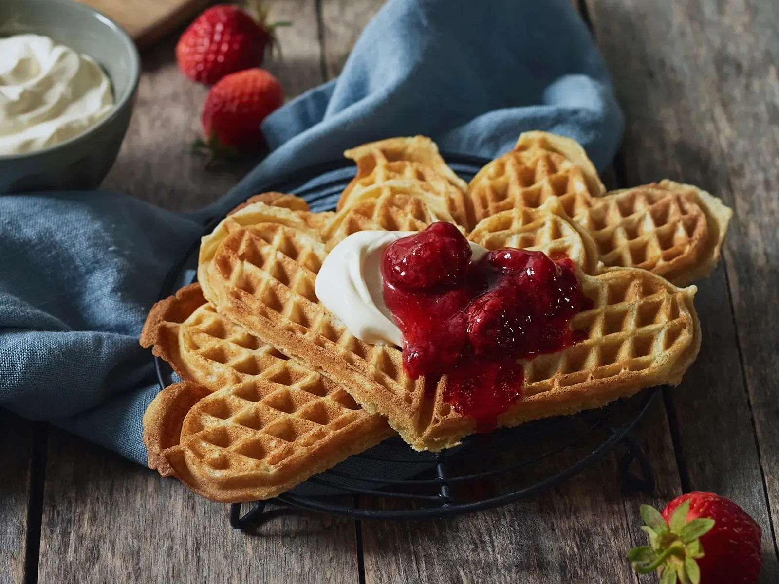 Bestemors vafler oppskrift