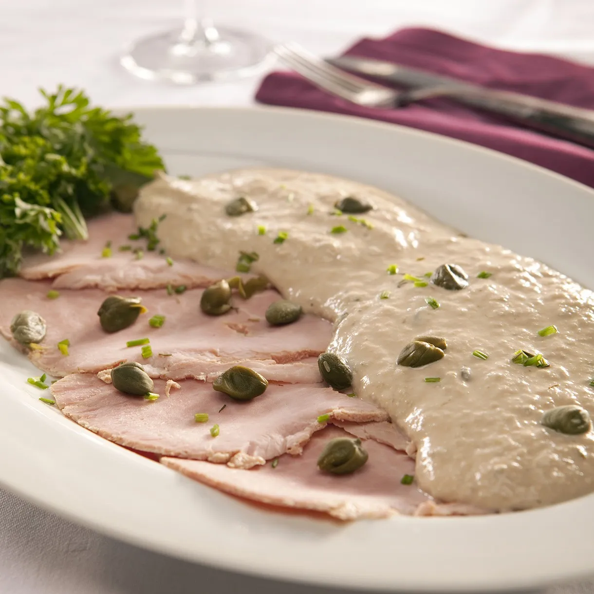 Vitello tonnato oppskrift