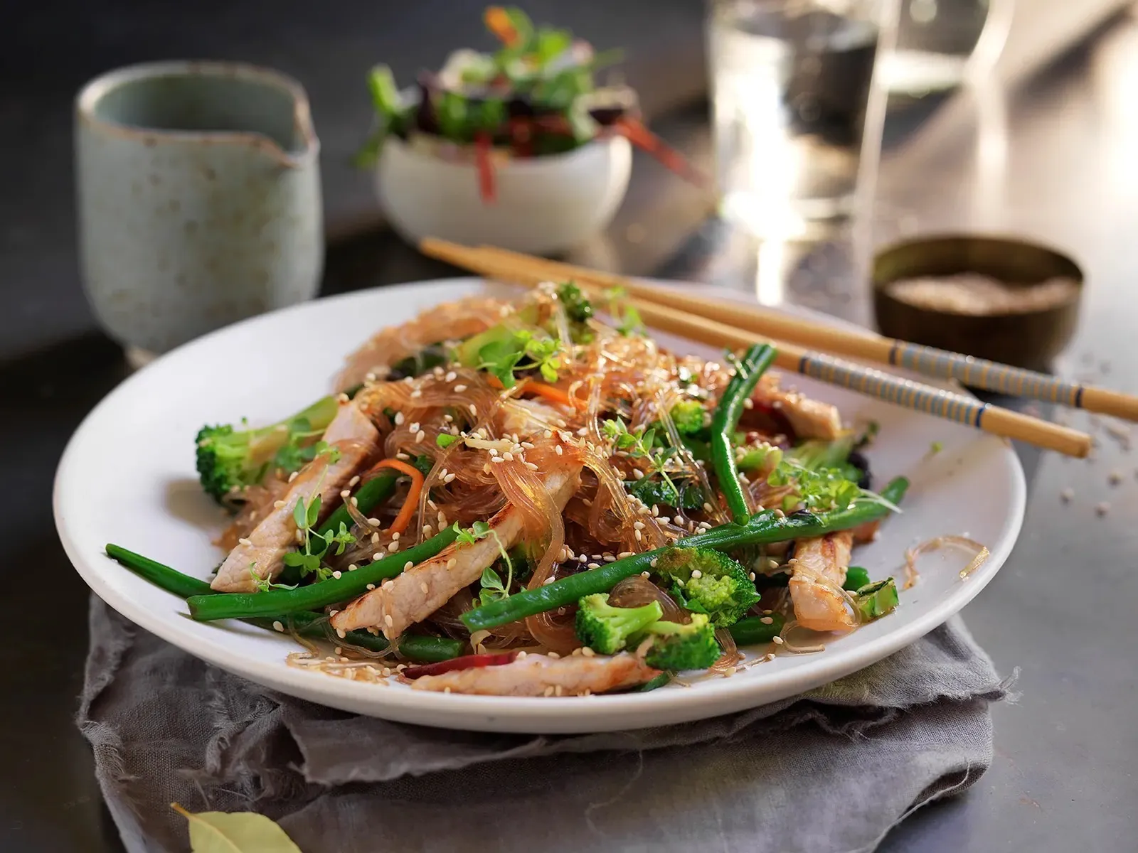 Nudler wok vegetarisk oppskrifter tidsforbruk