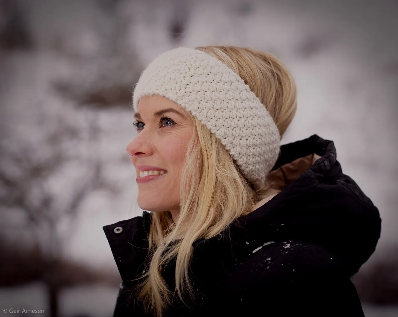 Pannebånd dame oppskrift