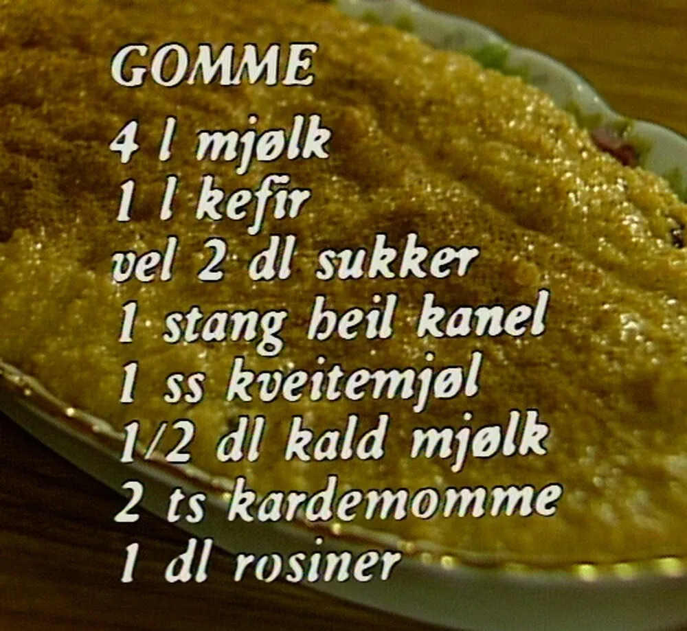 Gomme norsk gammel gome rett