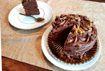 enkel lavkarbo sjokoladekake