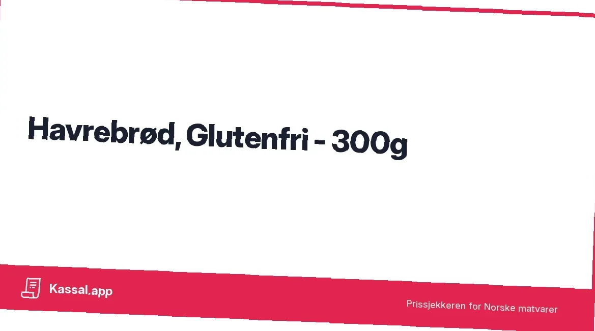glutenfri bar oppskrift