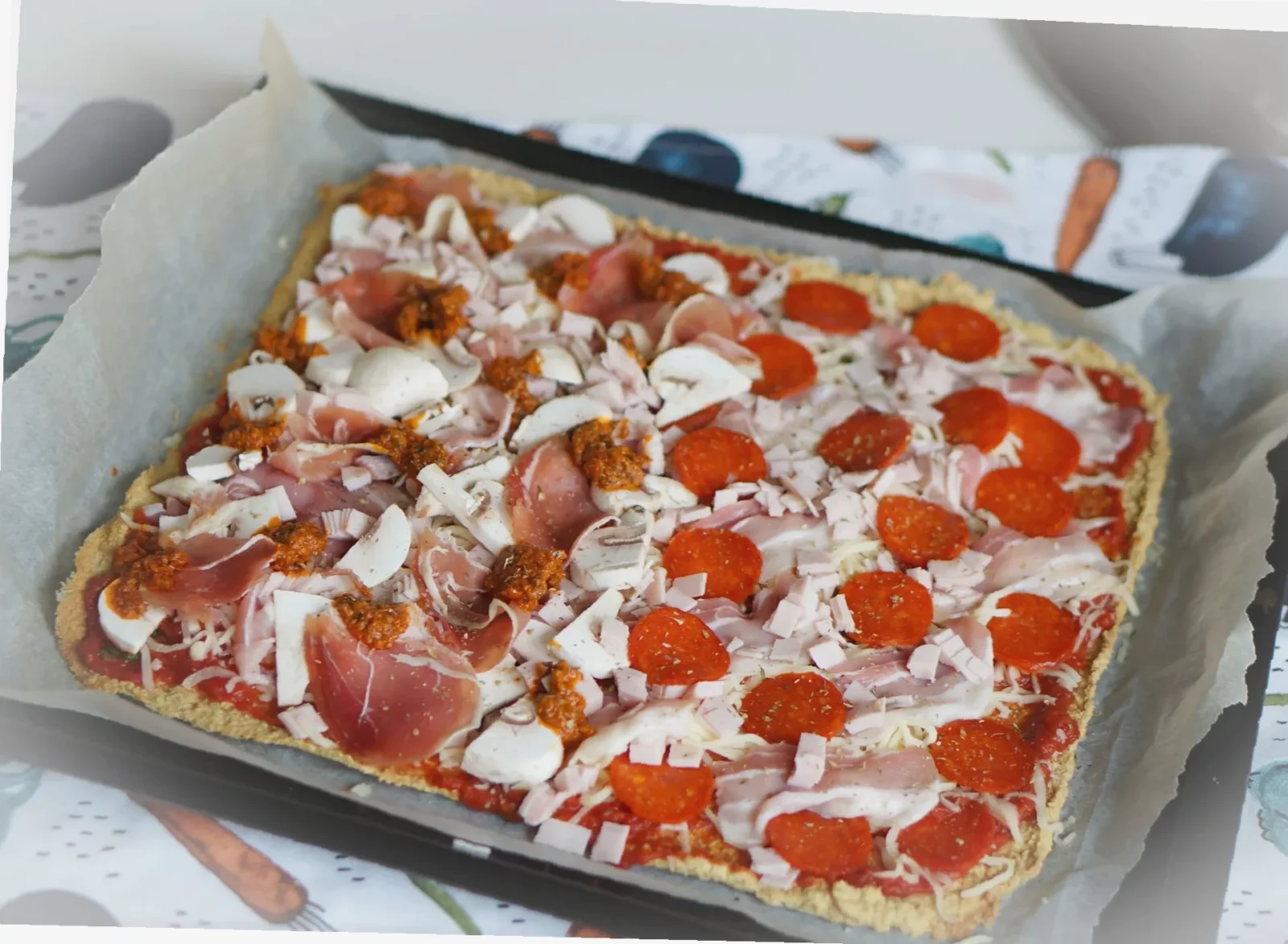 glutenfri ferdig pizzabunn