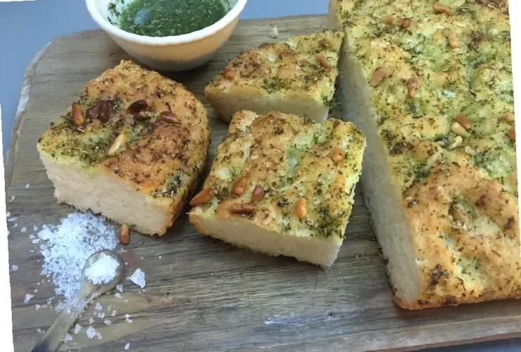 glutenfri focaccia oppskrift