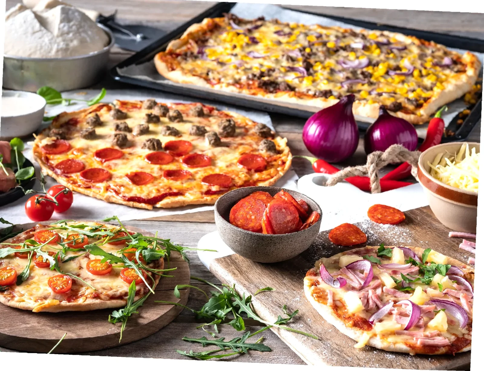 glutenfri italiensk pizza