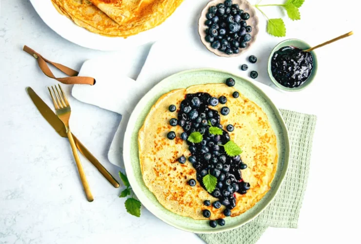 glutenfri pannekaker uten melk