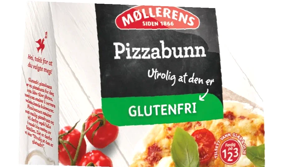 glutenfri pizzabunn uten gjær